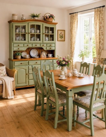 Příborník Cottage Green, Anima nábytek 