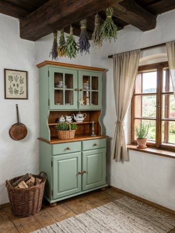 Příborník /kredenc Cottage Green, Anima nábytek